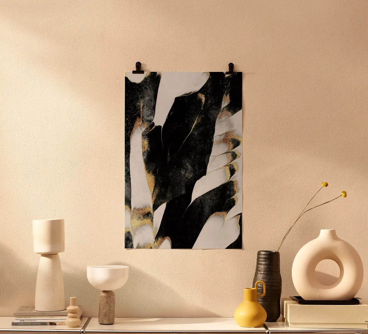 Black poster da Elisabeth Fredriksson