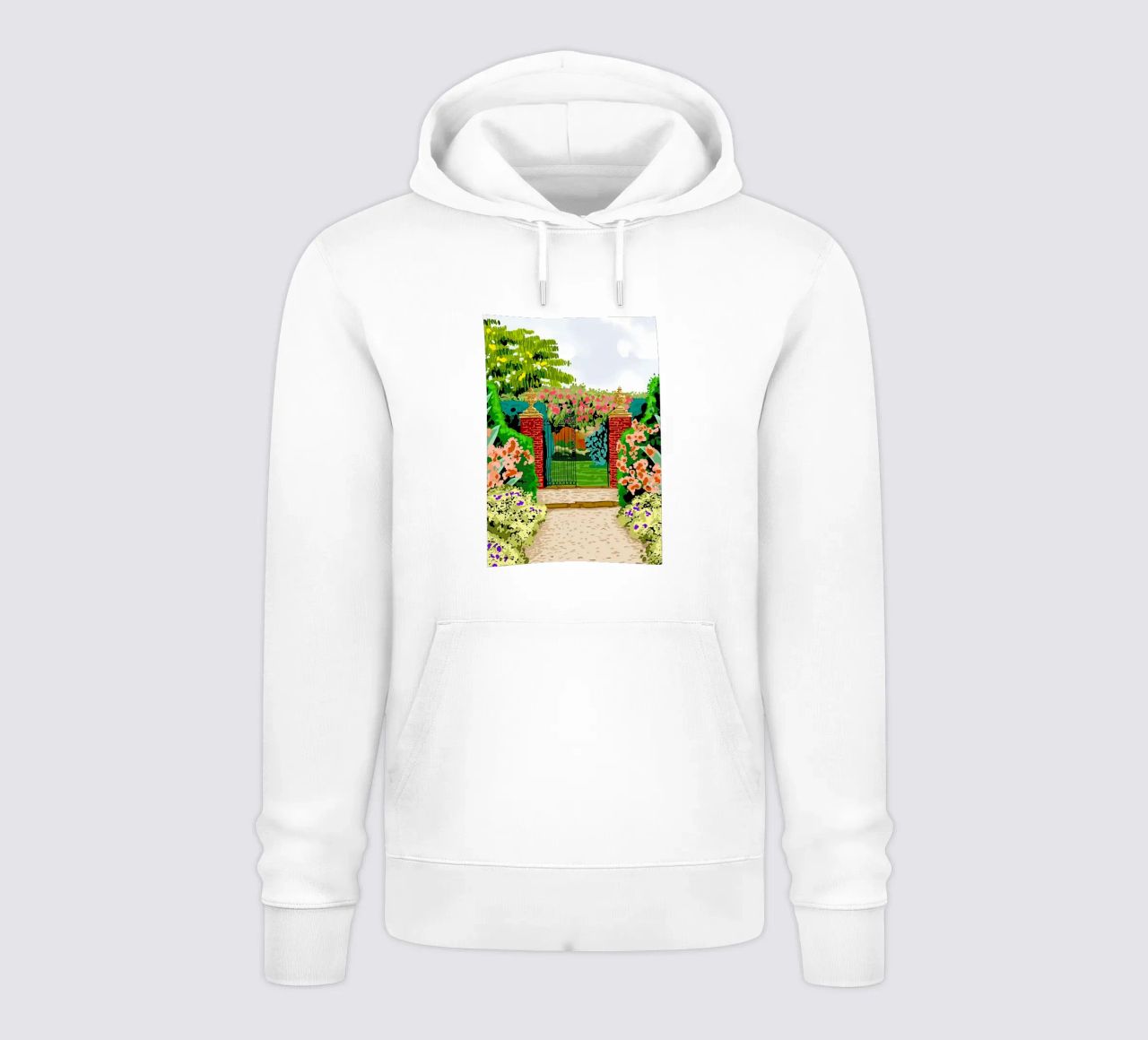 Eingeschlossener Garten Hoodie von Desiyatnikov