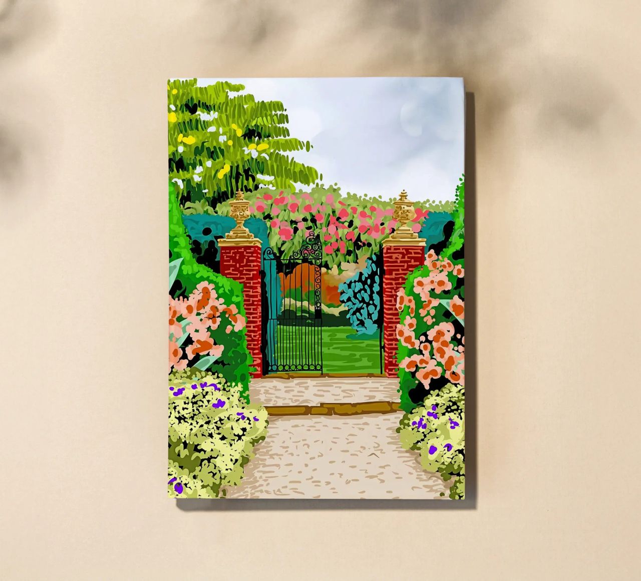 Eingeschlossener Garten Notizbuch von Desiyatnikov
