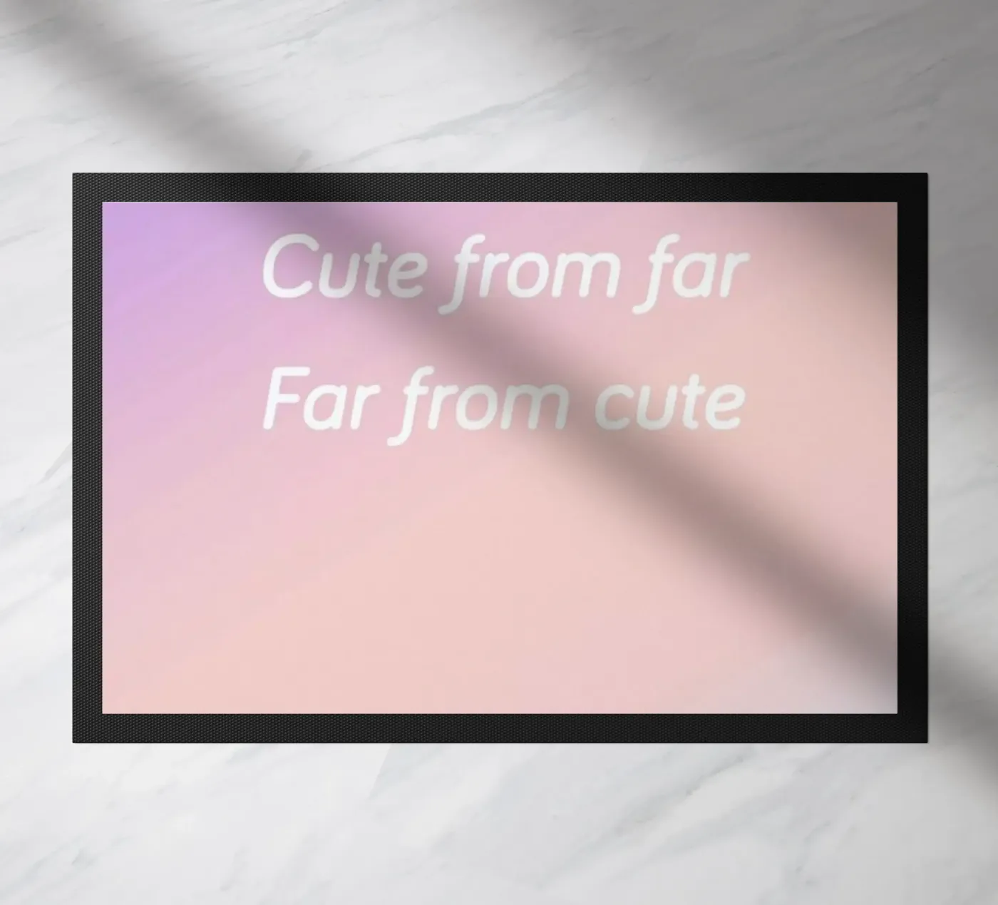 Cute From Far paillasson de Oh Darling