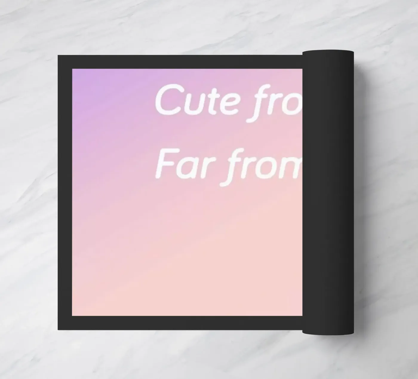 Cute From Far paillasson de Oh Darling