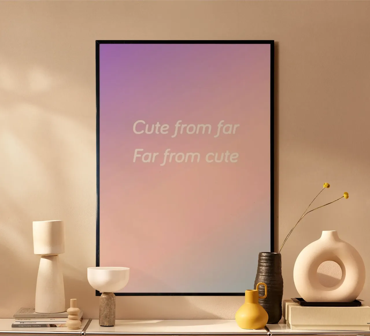 Cute From Far poster da Oh Darling