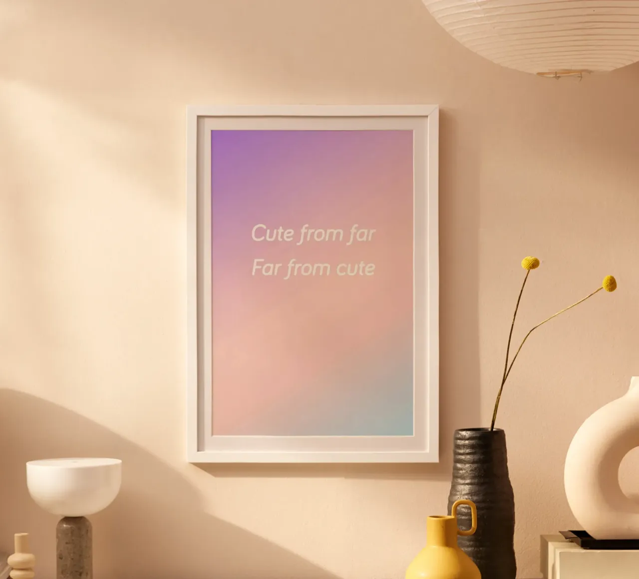 Cute From Far poster da Oh Darling