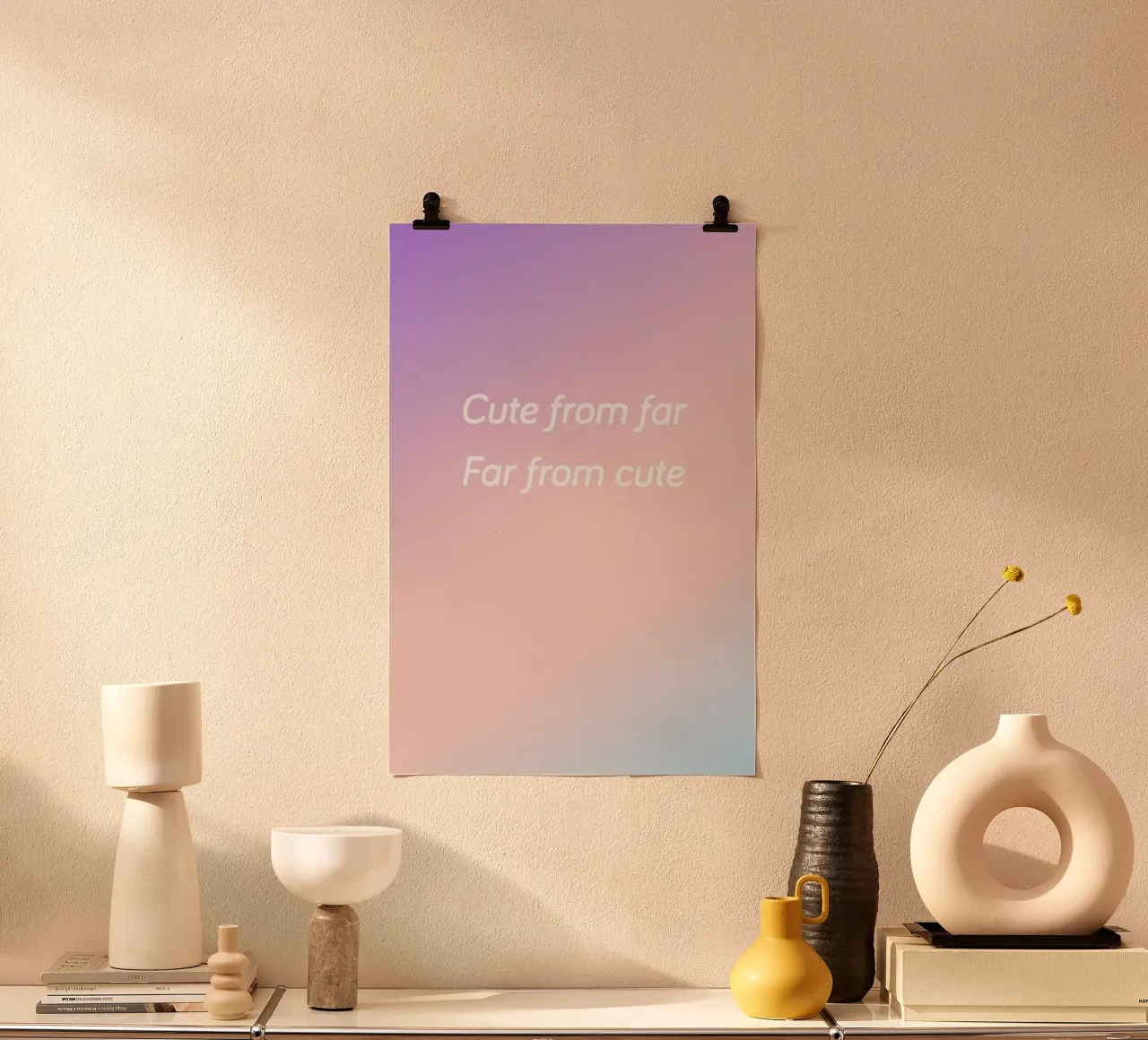 Cute From Far poster da Oh Darling