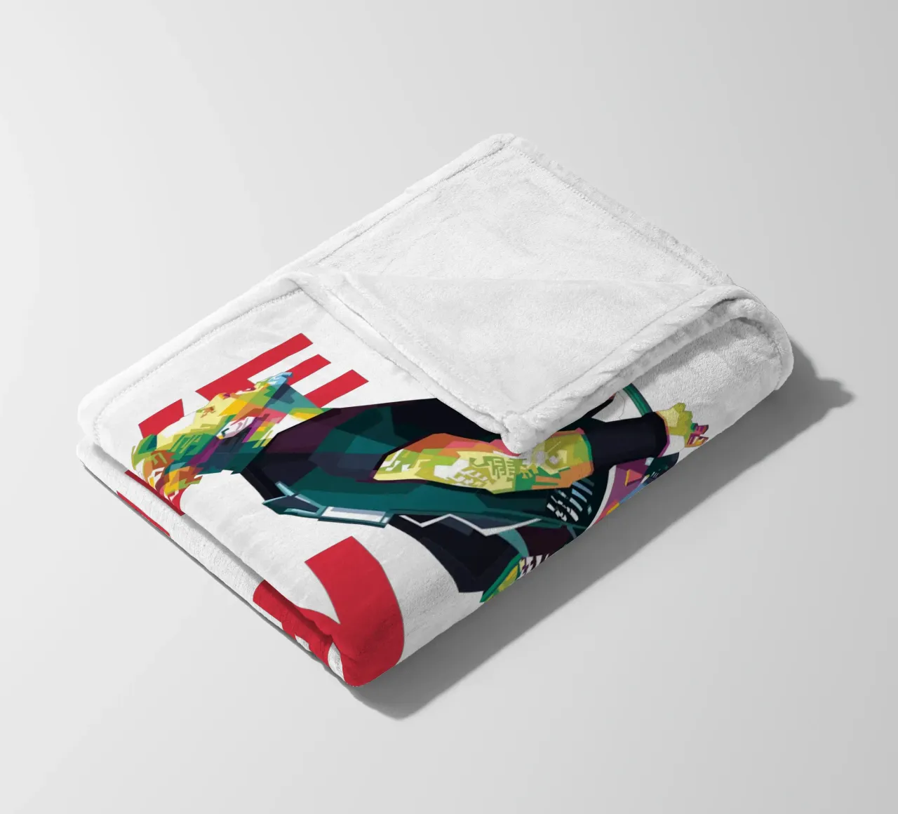 Vivere per vincere, osare per fallire. coperta in pile da Alkahfsmart