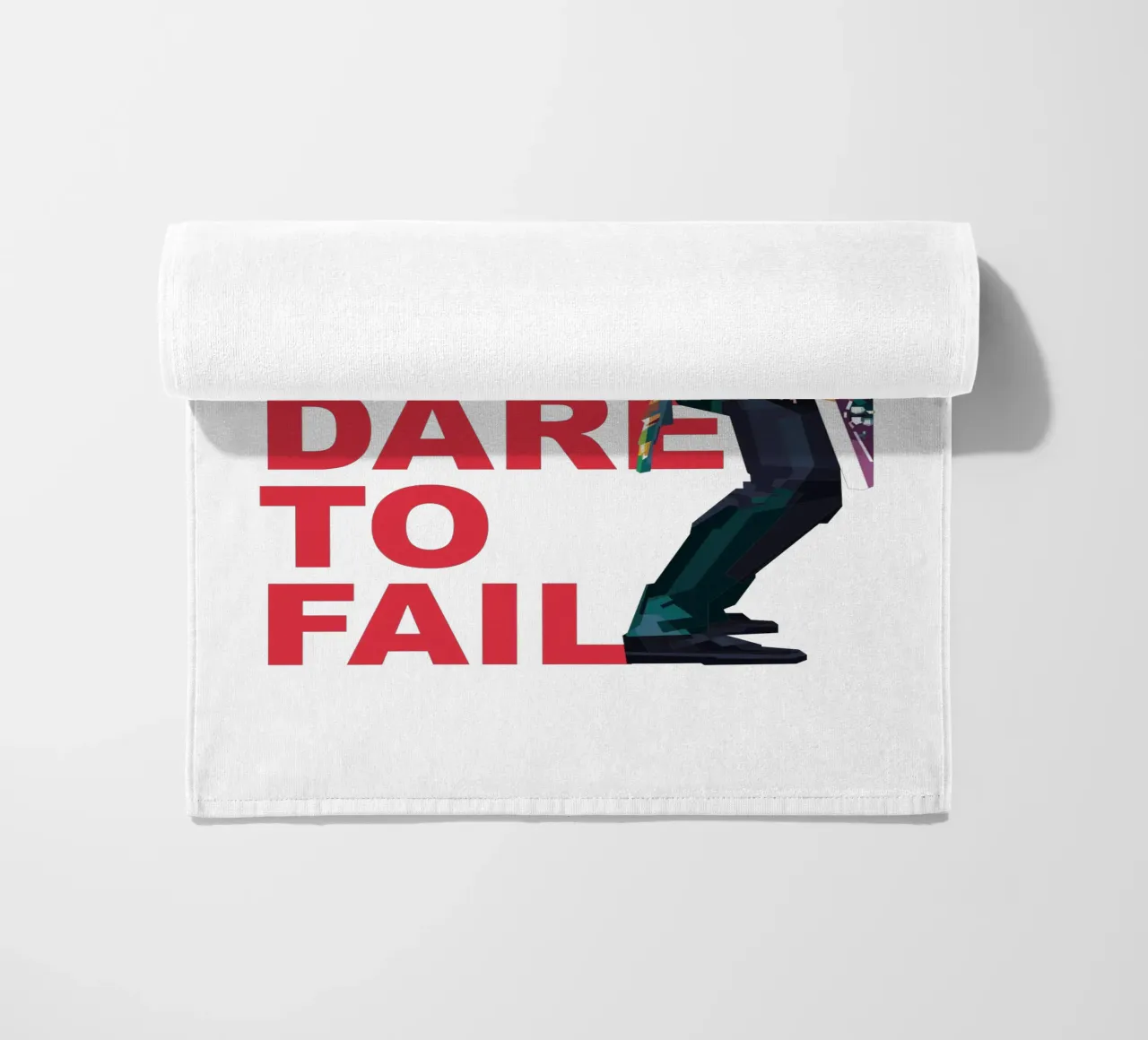 Vivere per vincere, osare per fallire. telo mare da Alkahfsmart