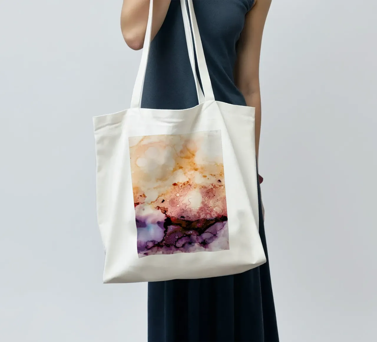 Ink No. 02 borsa in juta da Froilein Juno