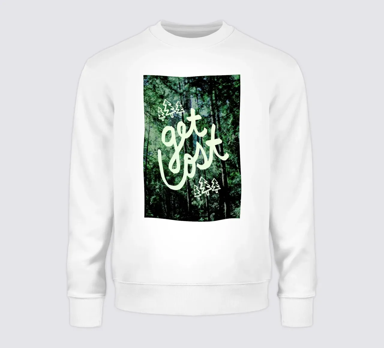 Get Lost Forest felpa da Leah Flores