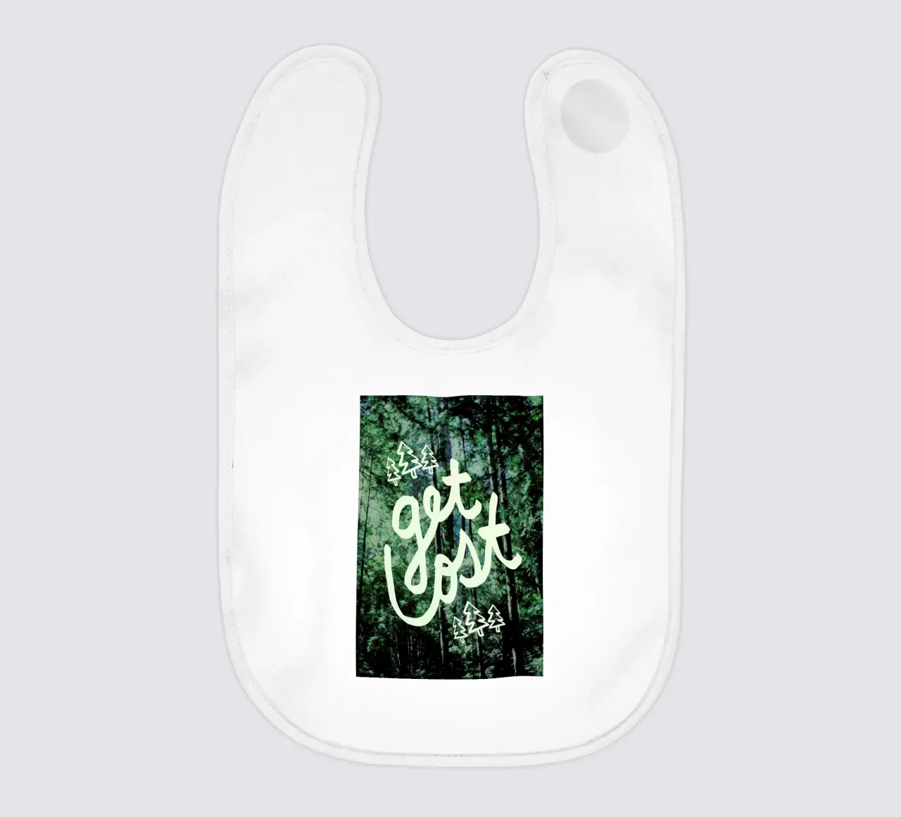 Get Lost Forest bavaglino da Leah Flores