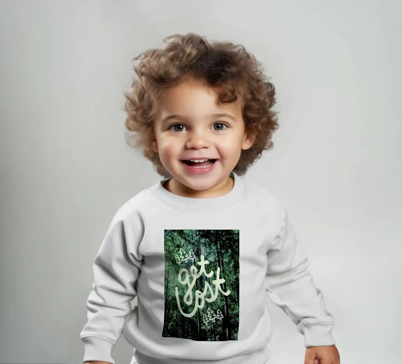 Get Lost Forest felpa neonato da Leah Flores