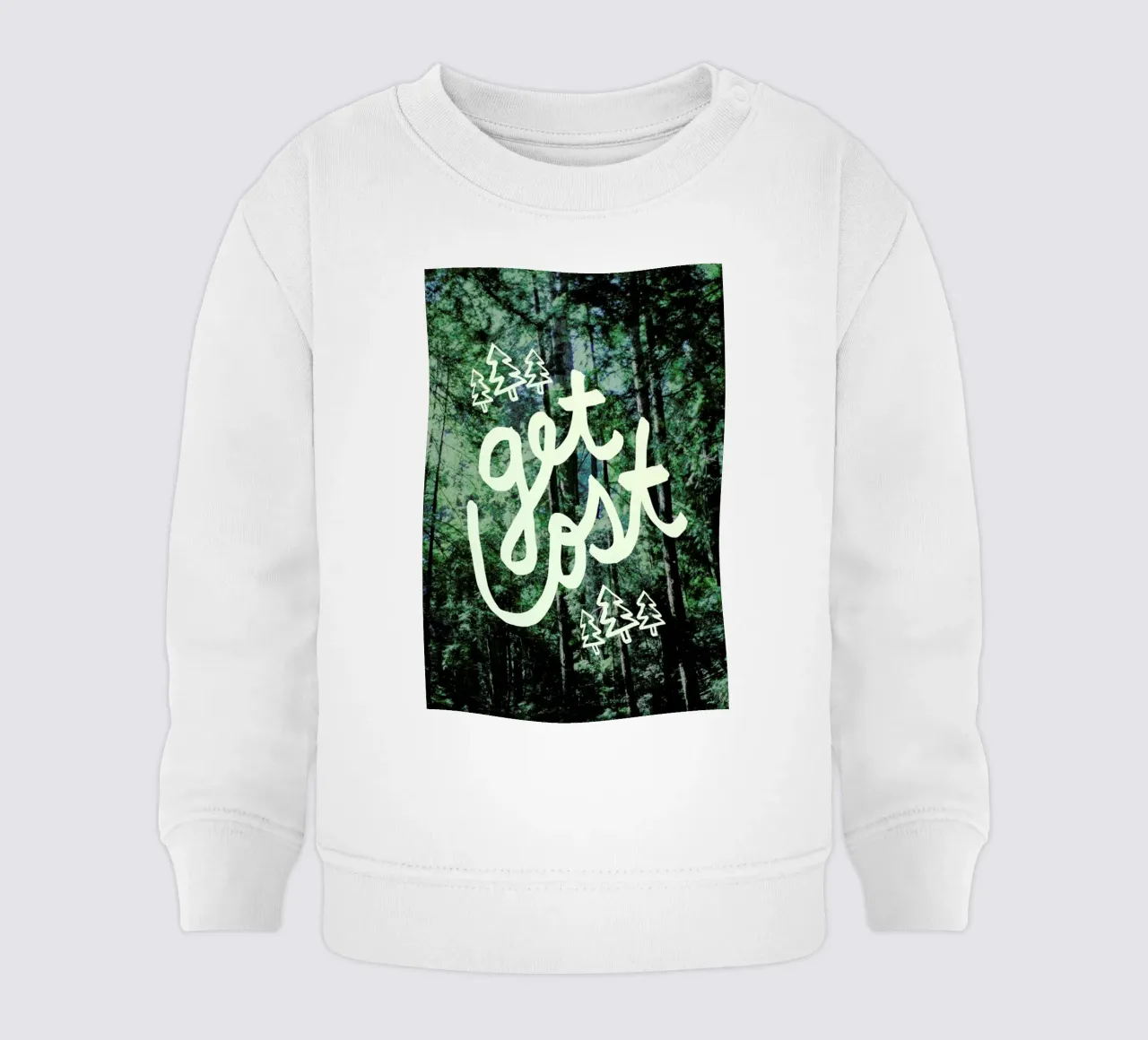 Get Lost Forest felpa neonato da Leah Flores