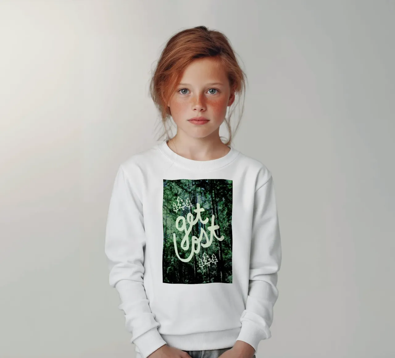 Get Lost Forest felpa bambino da Leah Flores