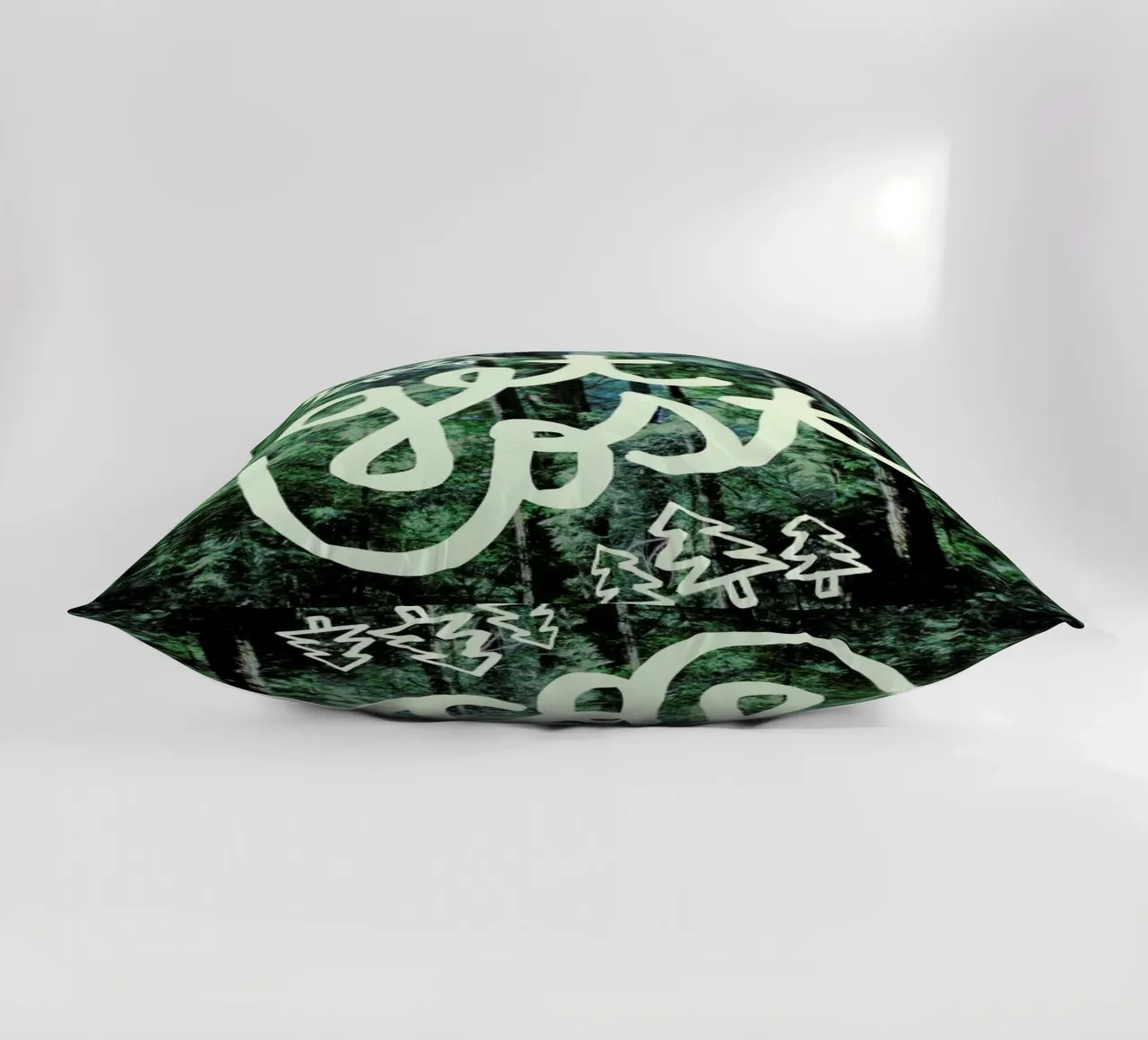 Get Lost Forest cuscino da Leah Flores