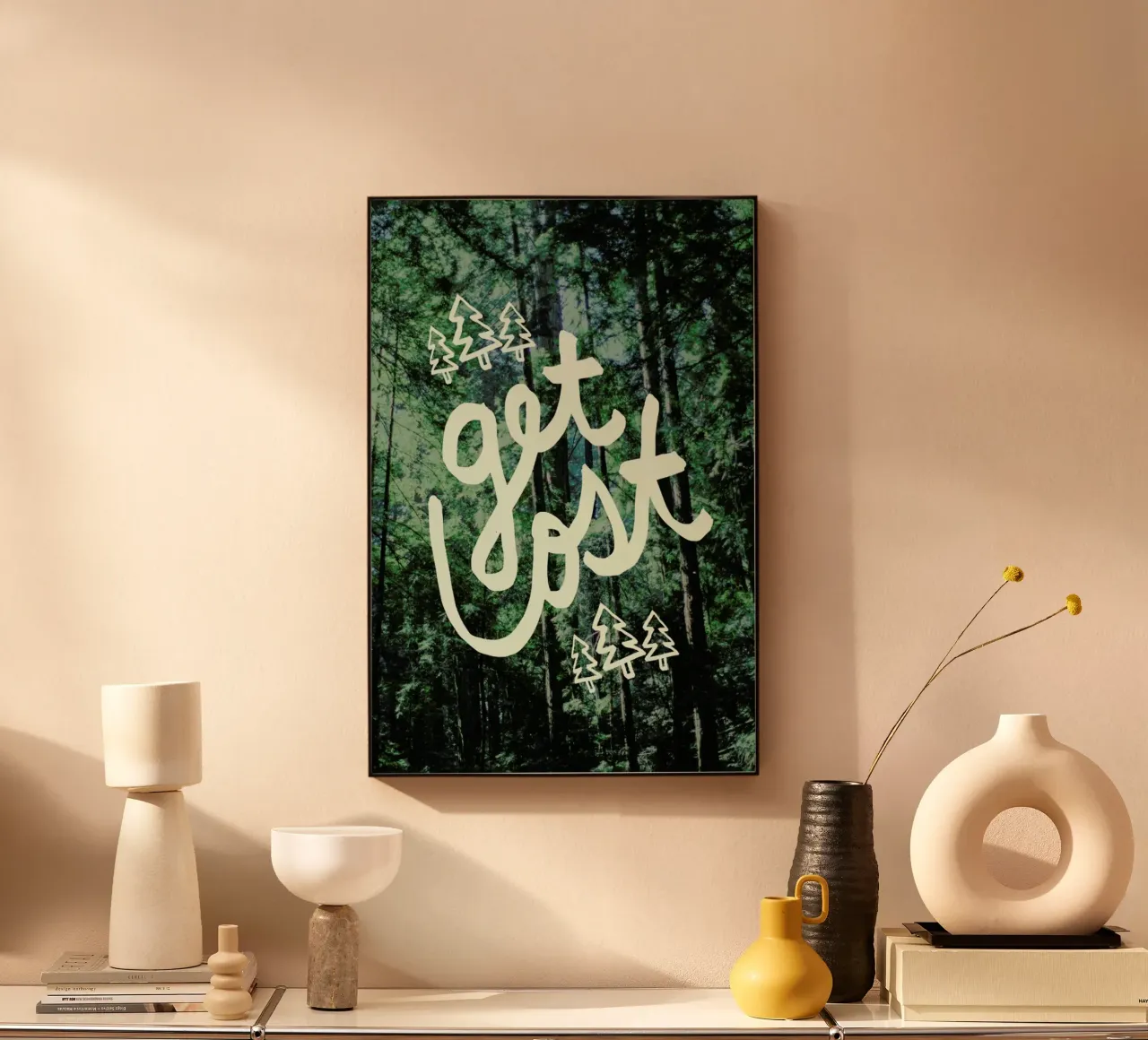 Get Lost Forest plexiglass da Leah Flores