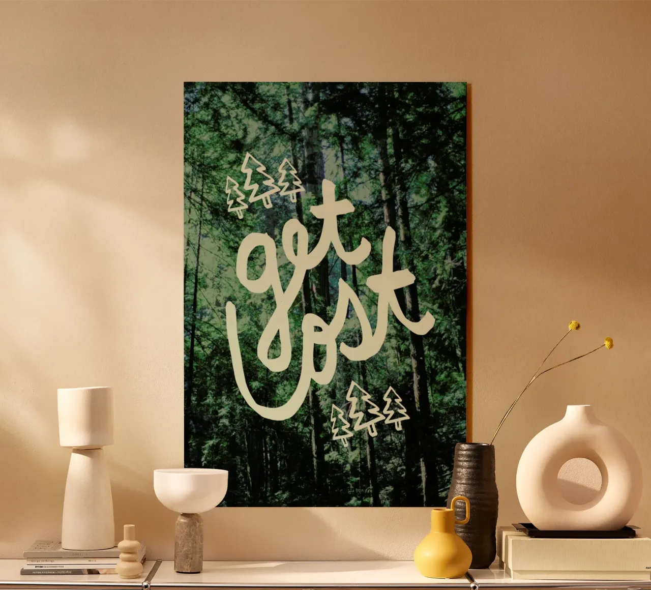 Get Lost Forest plexiglass da Leah Flores