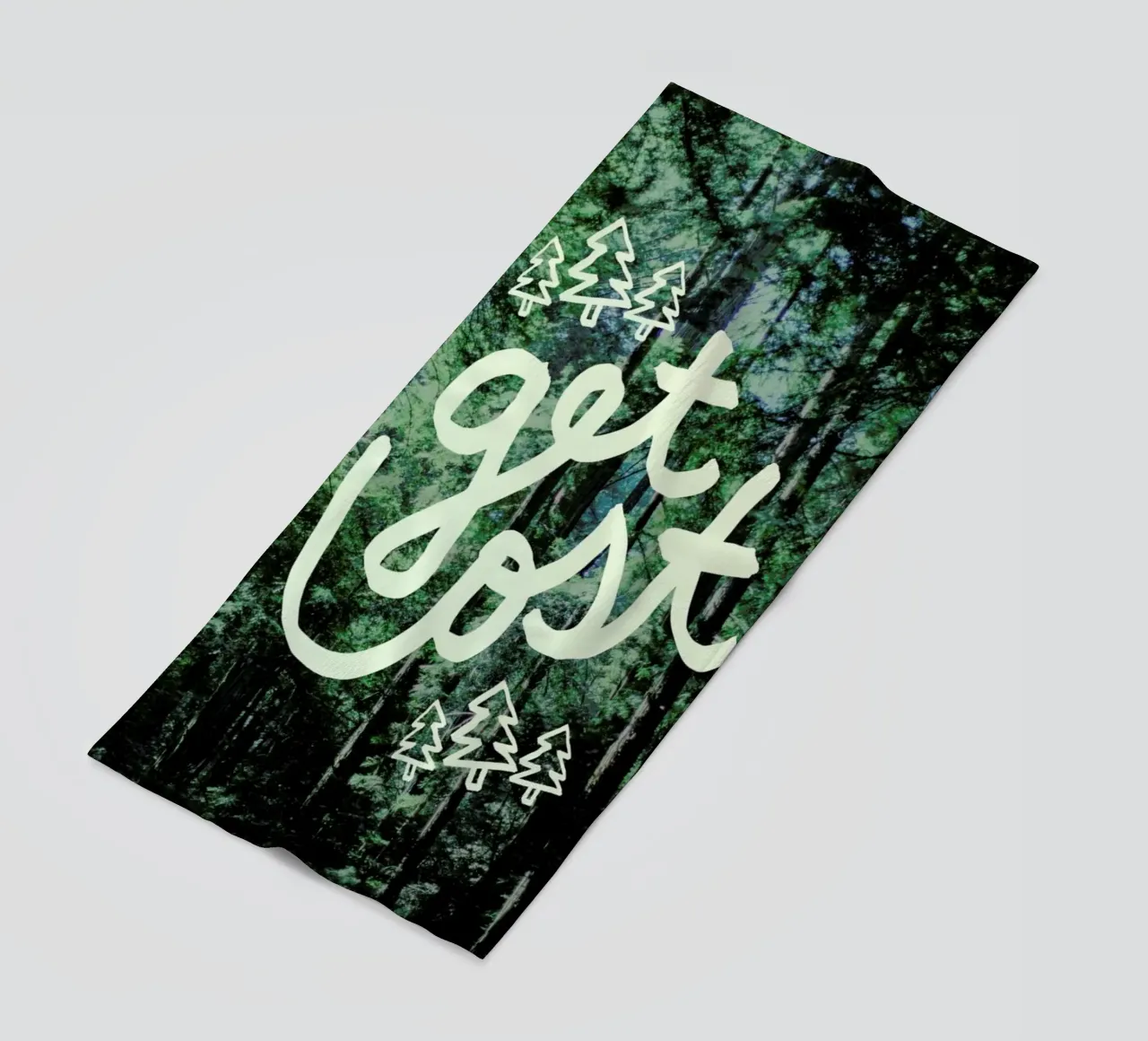 Get Lost Forest telo mare da Leah Flores