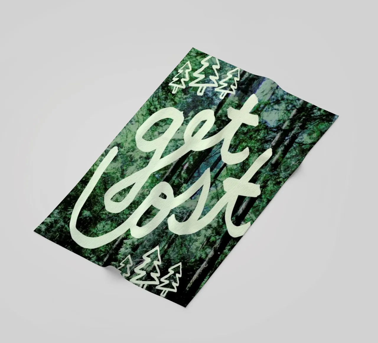 Get Lost Forest telo mare da Leah Flores