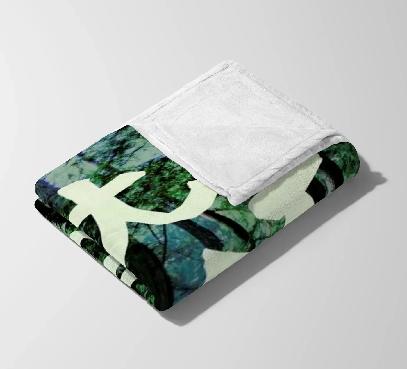 Get Lost Forest fleecedeken van Leah Flores