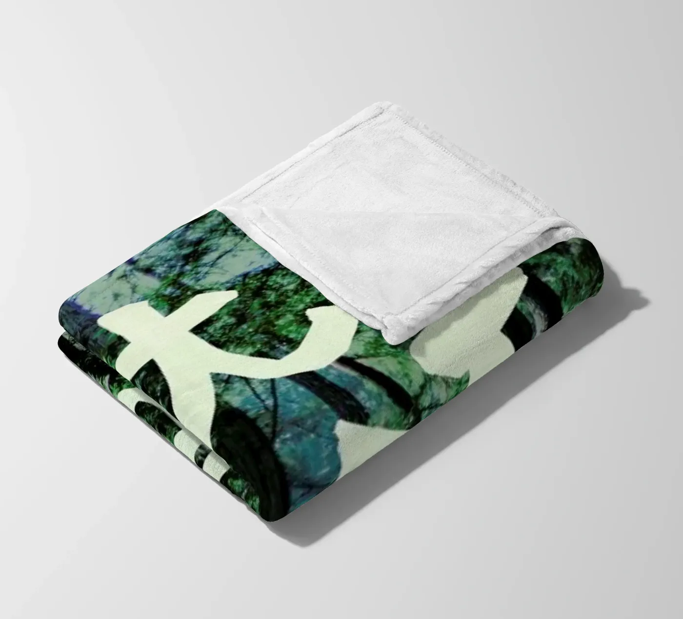 Get Lost Forest fleecedeken van Leah Flores