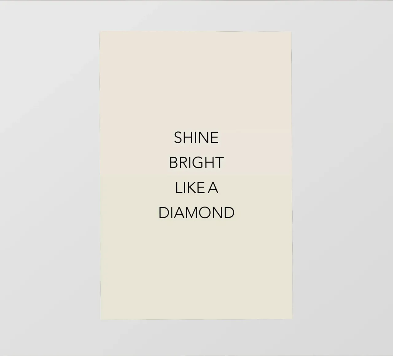 Shine Bright 02 pellicola backlit da Studio One