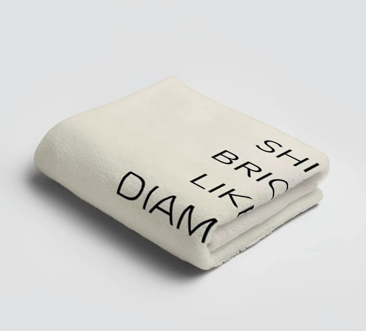 Shine Bright 02 towel by Studio One