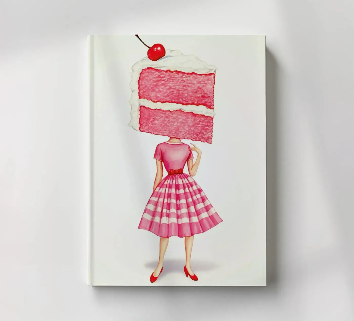Cake Heads Cherry notebook by Kelly Gilleran