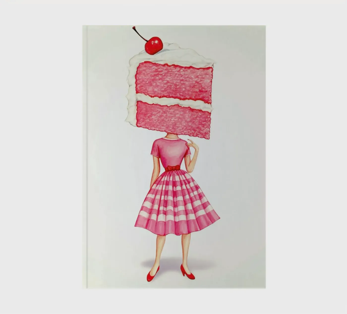 Cake Heads Cherry notebook by Kelly Gilleran