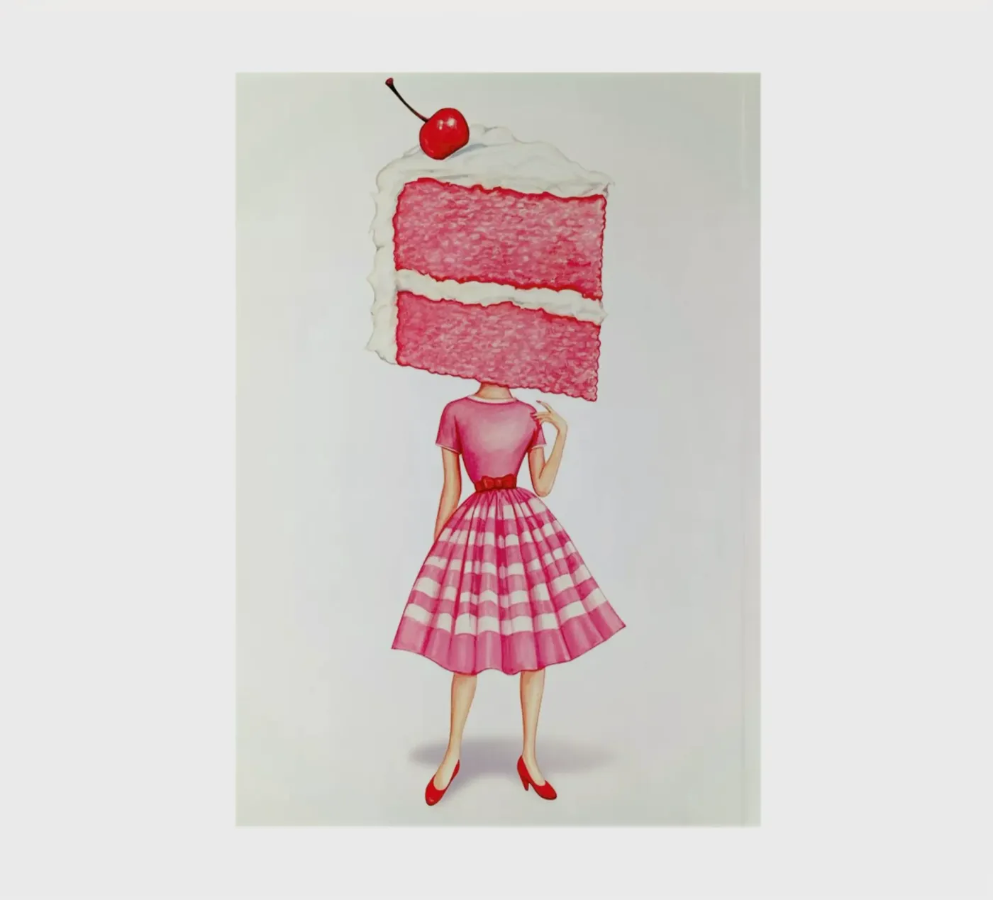 Cake Heads Cherry notebook by Kelly Gilleran