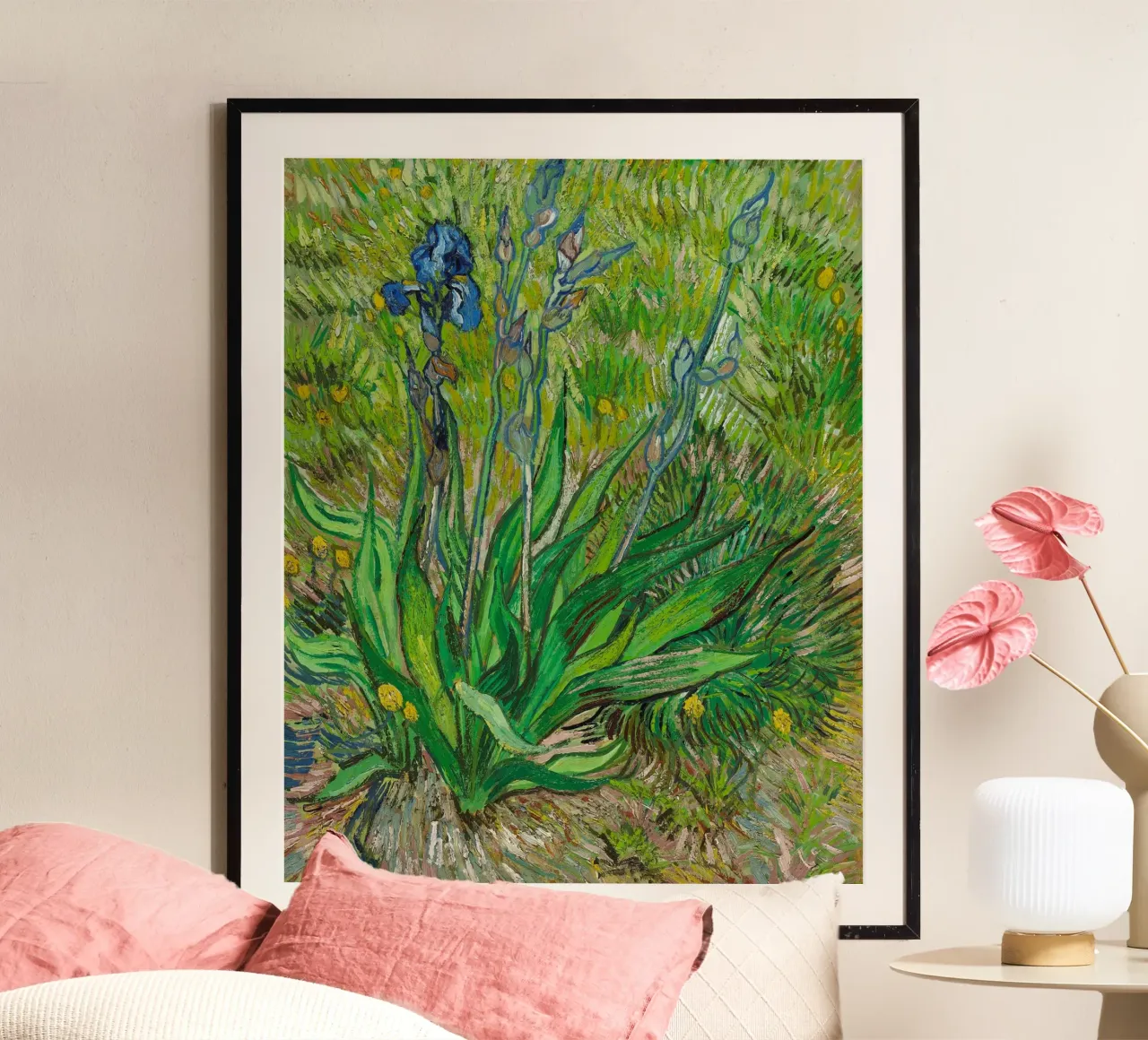 Vincent Van Gogh - L'iris poster da Timeless Artworks