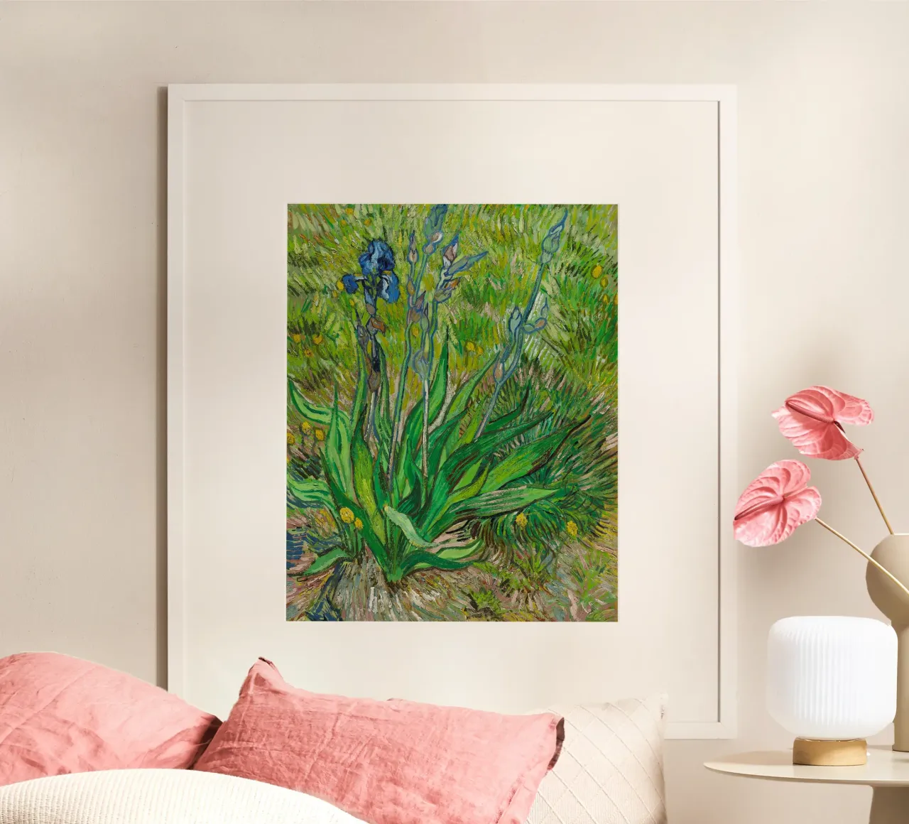 Vincent Van Gogh - L'iris poster da Timeless Artworks