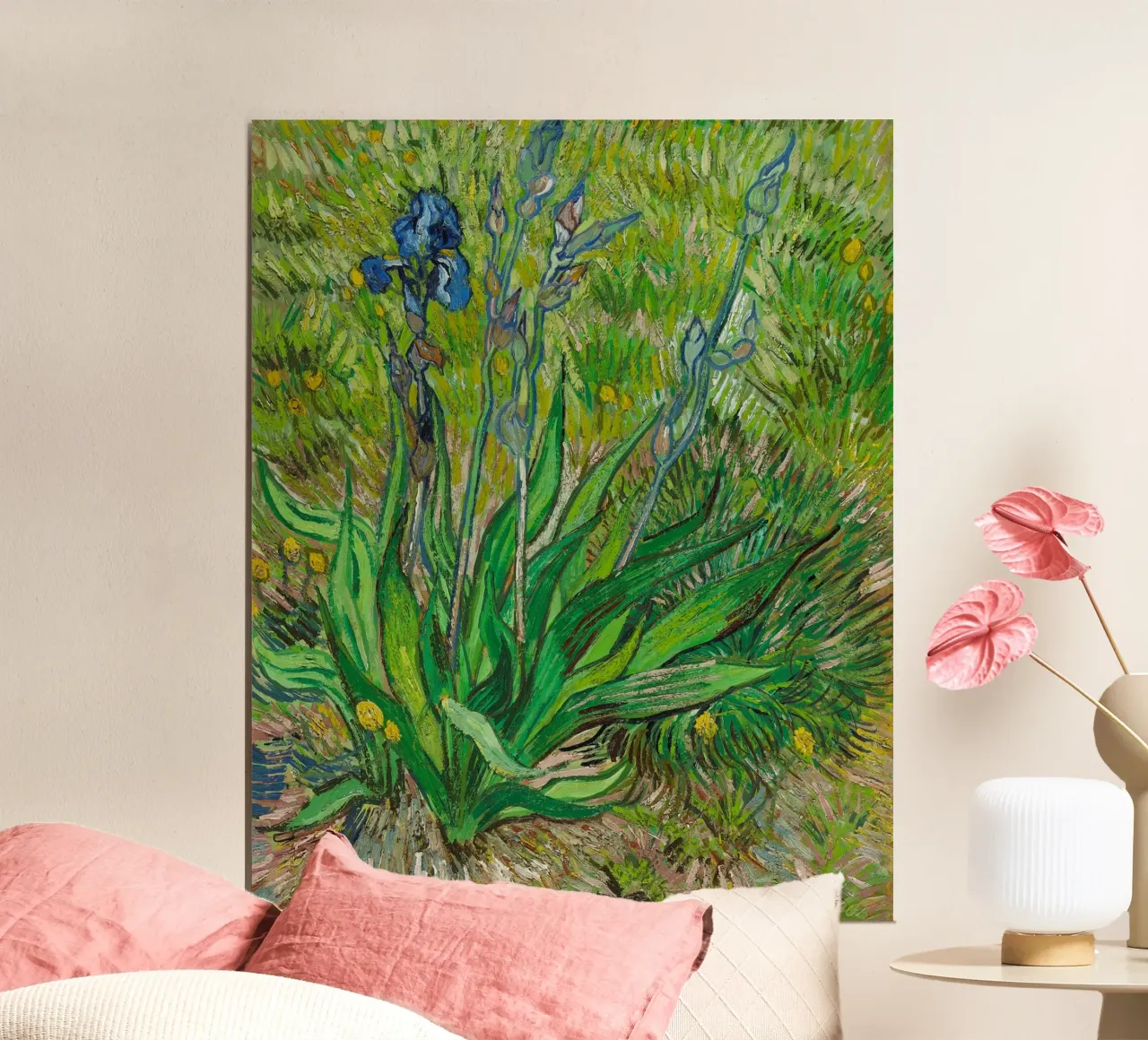 Vincent Van Gogh - L'iris poster da Timeless Artworks