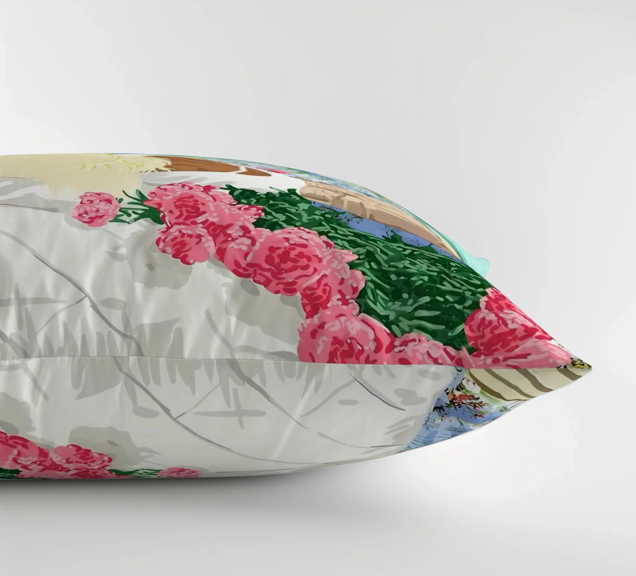 Le cœur sur la main coussin de Desiyatnikov