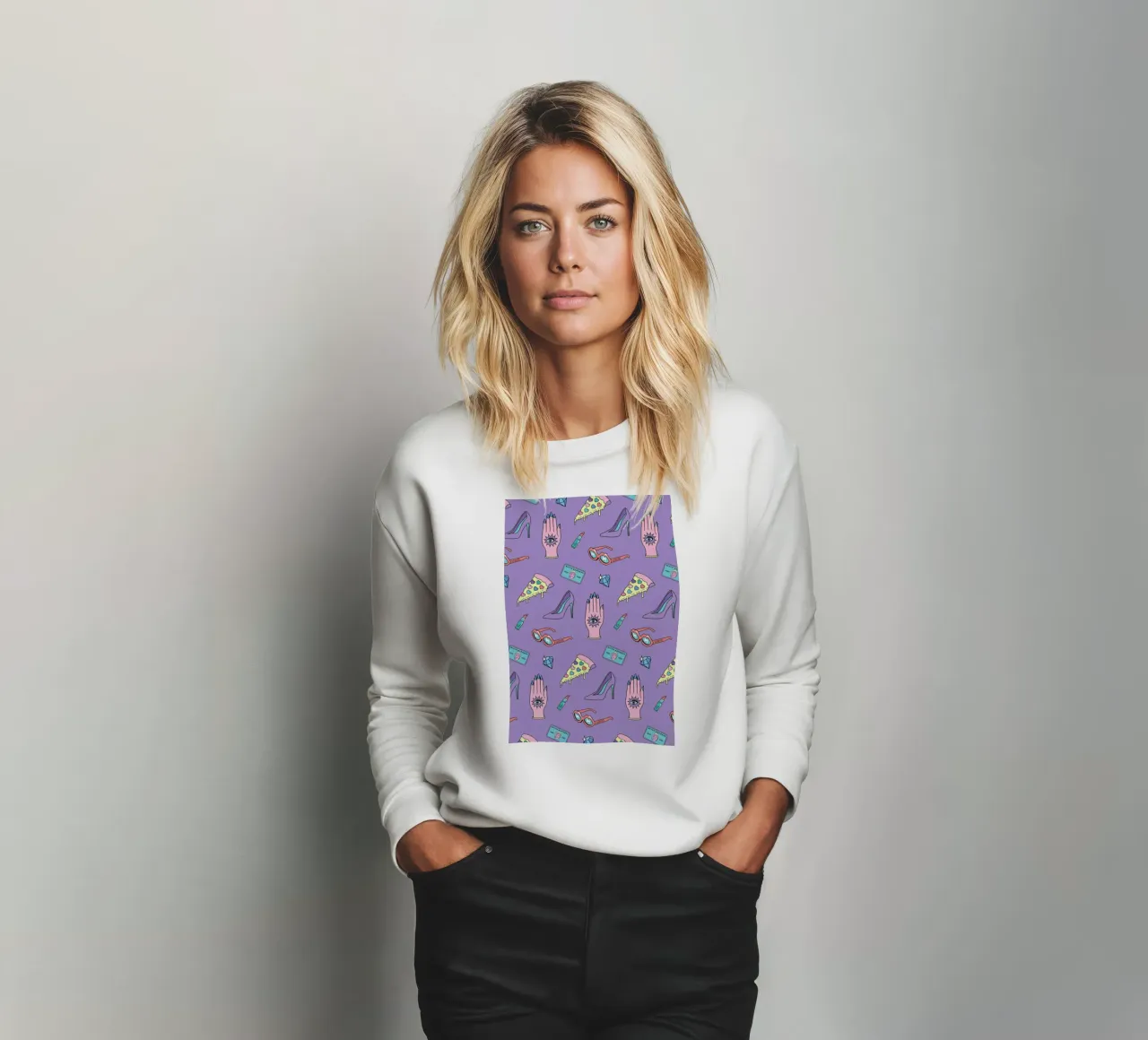 Needs and Wants sweatshirt by La Come Di