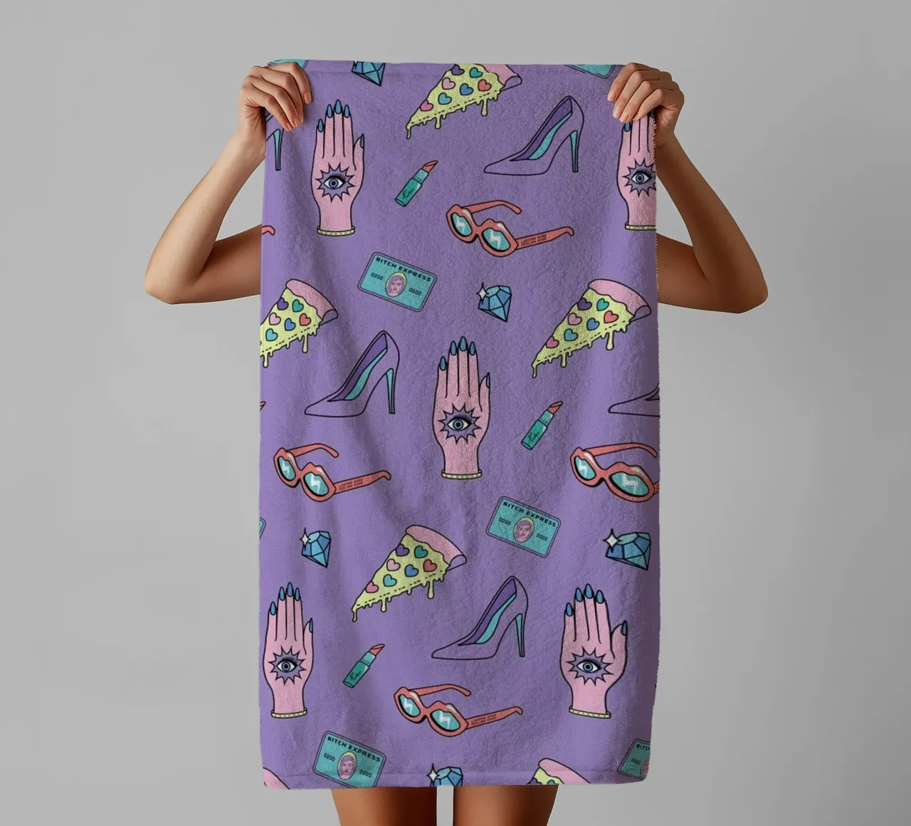 Needs and Wants towel by La Come Di