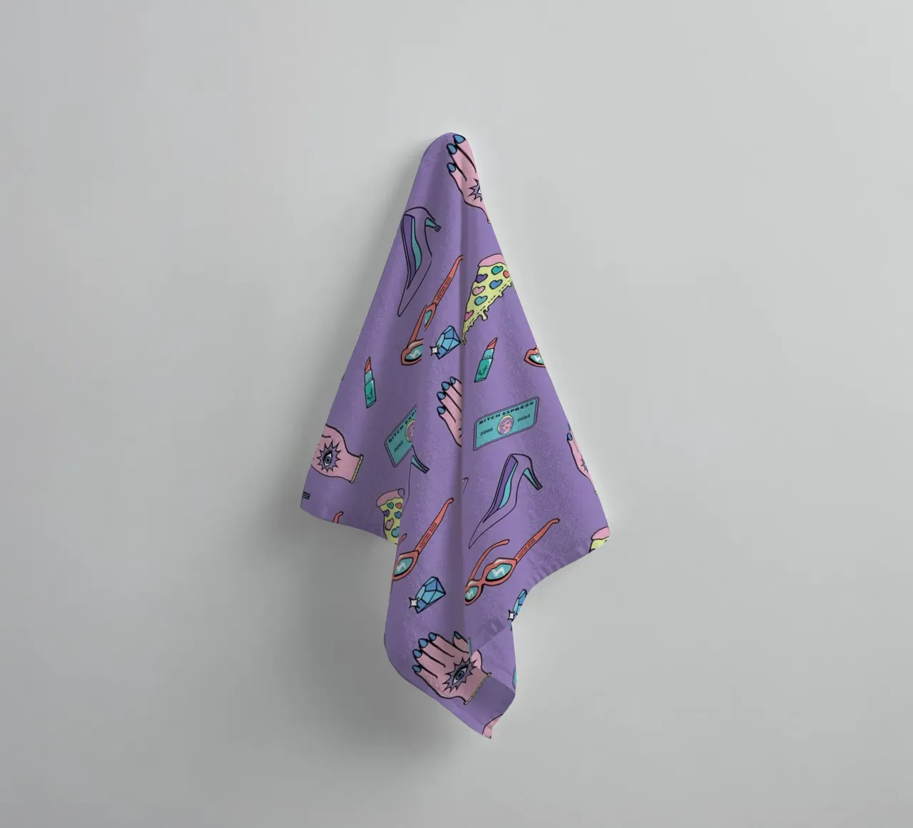 Needs and Wants towel by La Come Di