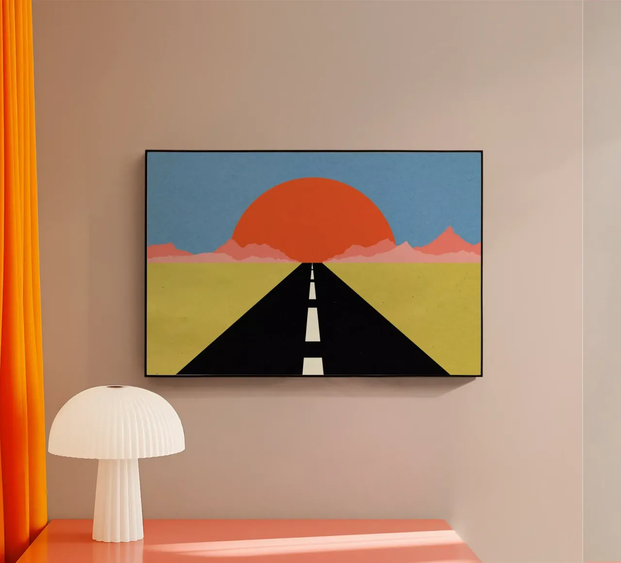 Road to Sun plexiglass da Rosi Feist