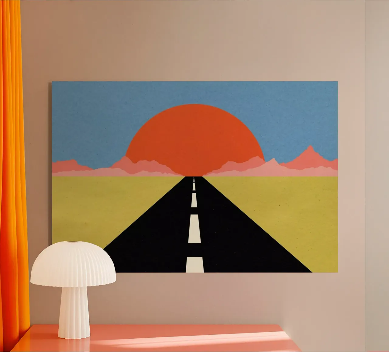 Road to Sun plexiglass da Rosi Feist