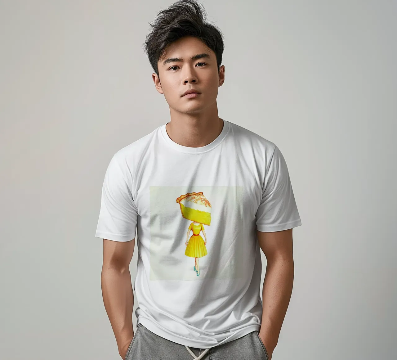 Cake Heads Lemon t-shirt da Kelly Gilleran