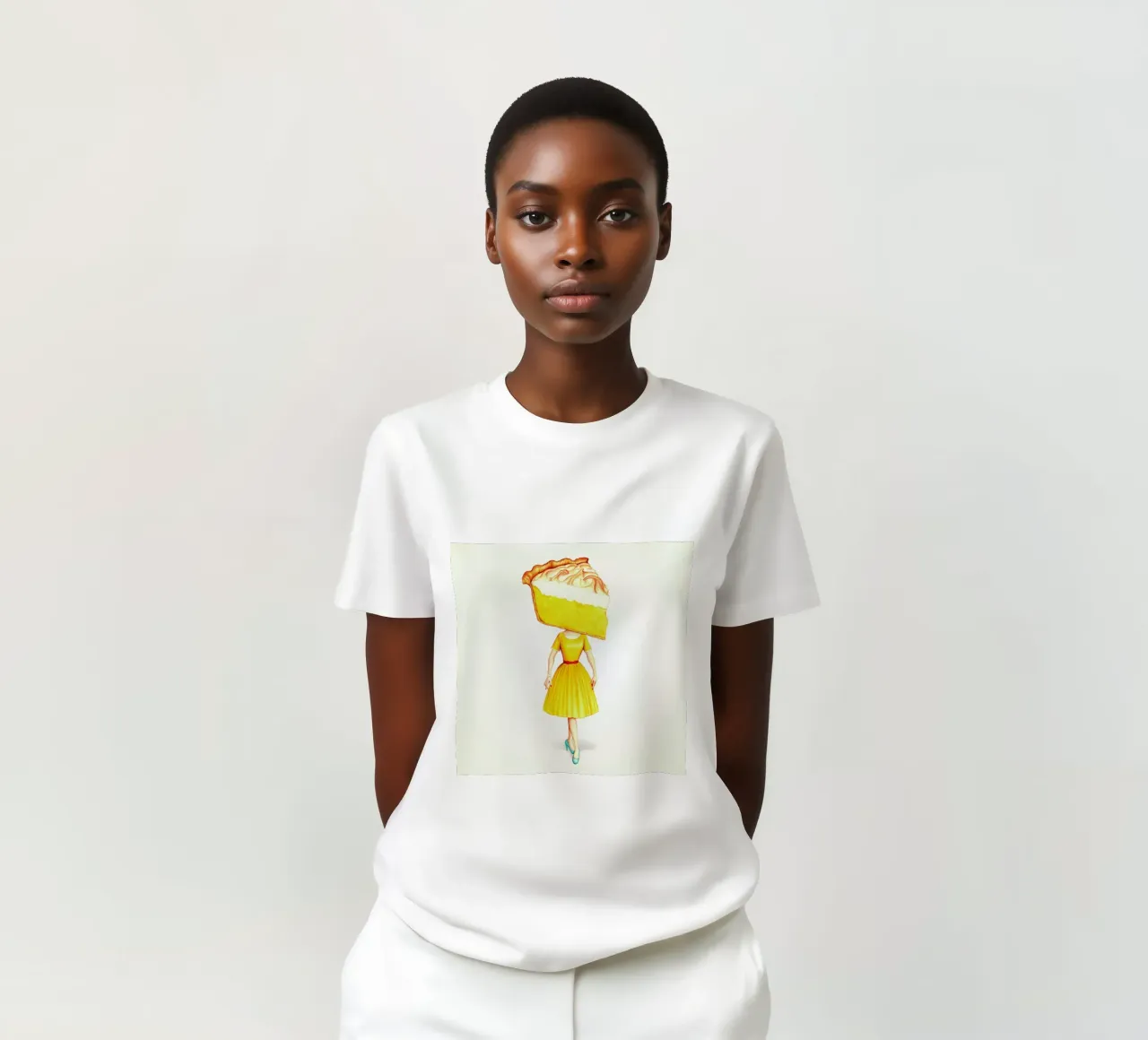 Cake Heads Lemon t-shirt da Kelly Gilleran