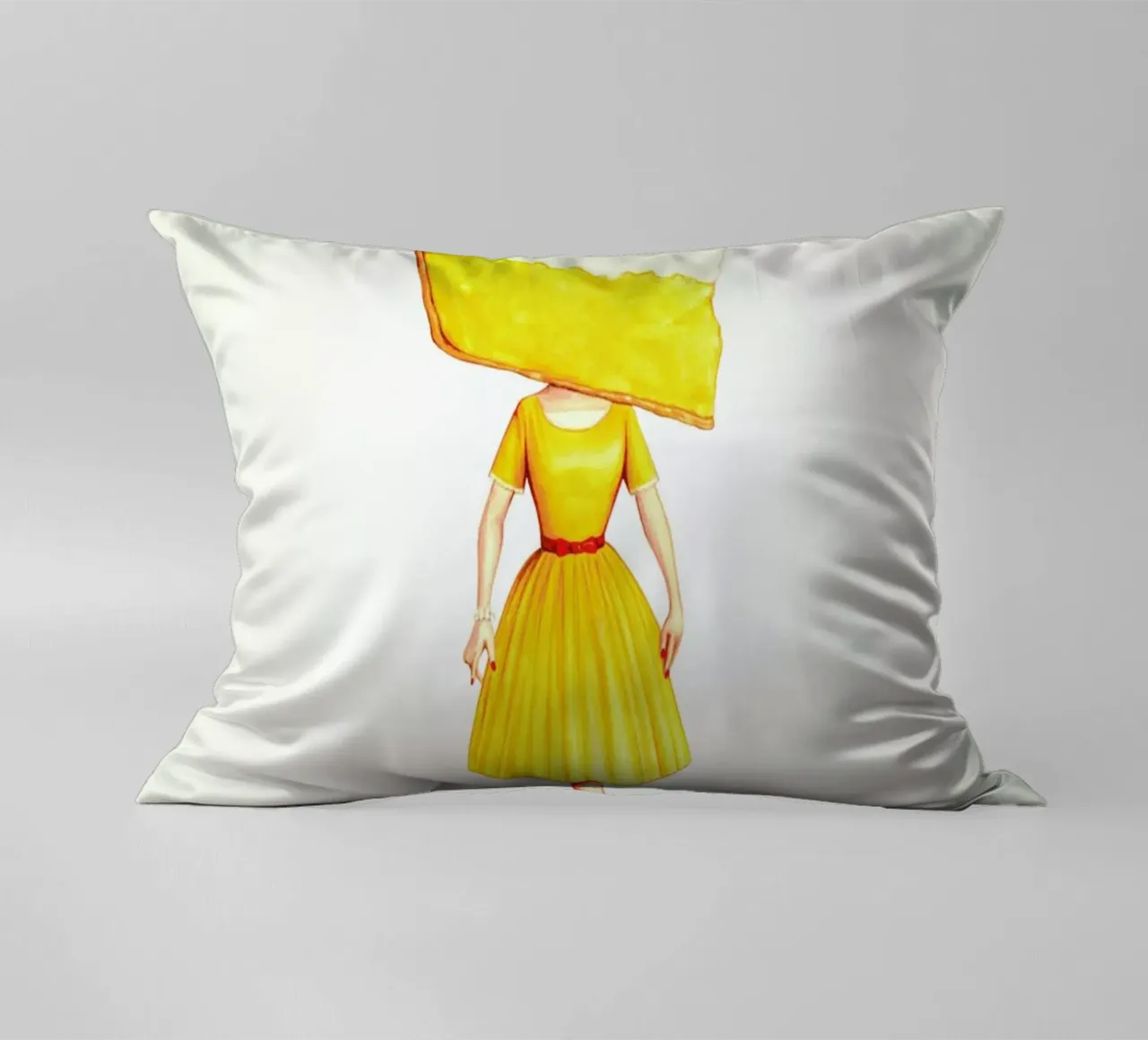 Cake Heads Lemon cuscino da Kelly Gilleran