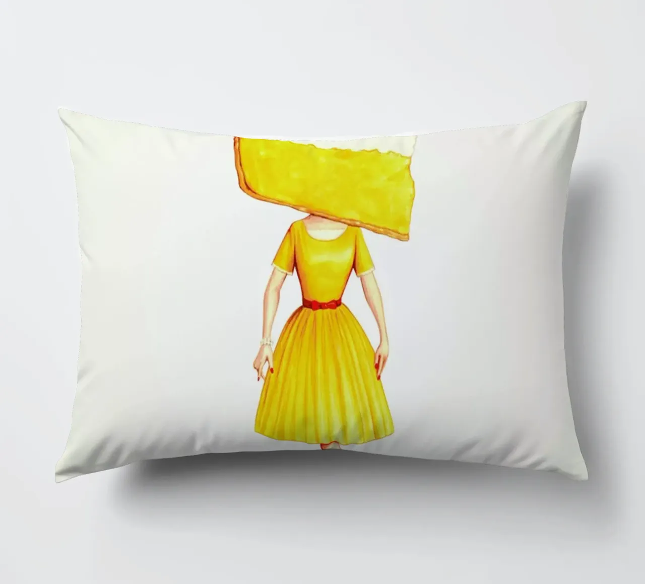 Cake Heads Lemon cuscino da Kelly Gilleran
