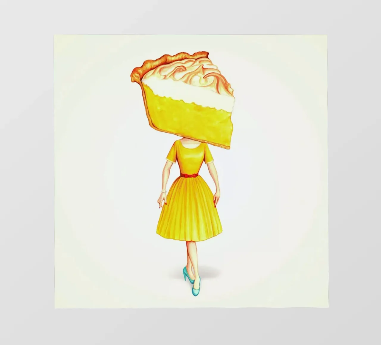 Cake Heads Lemon pellicola backlit da Kelly Gilleran