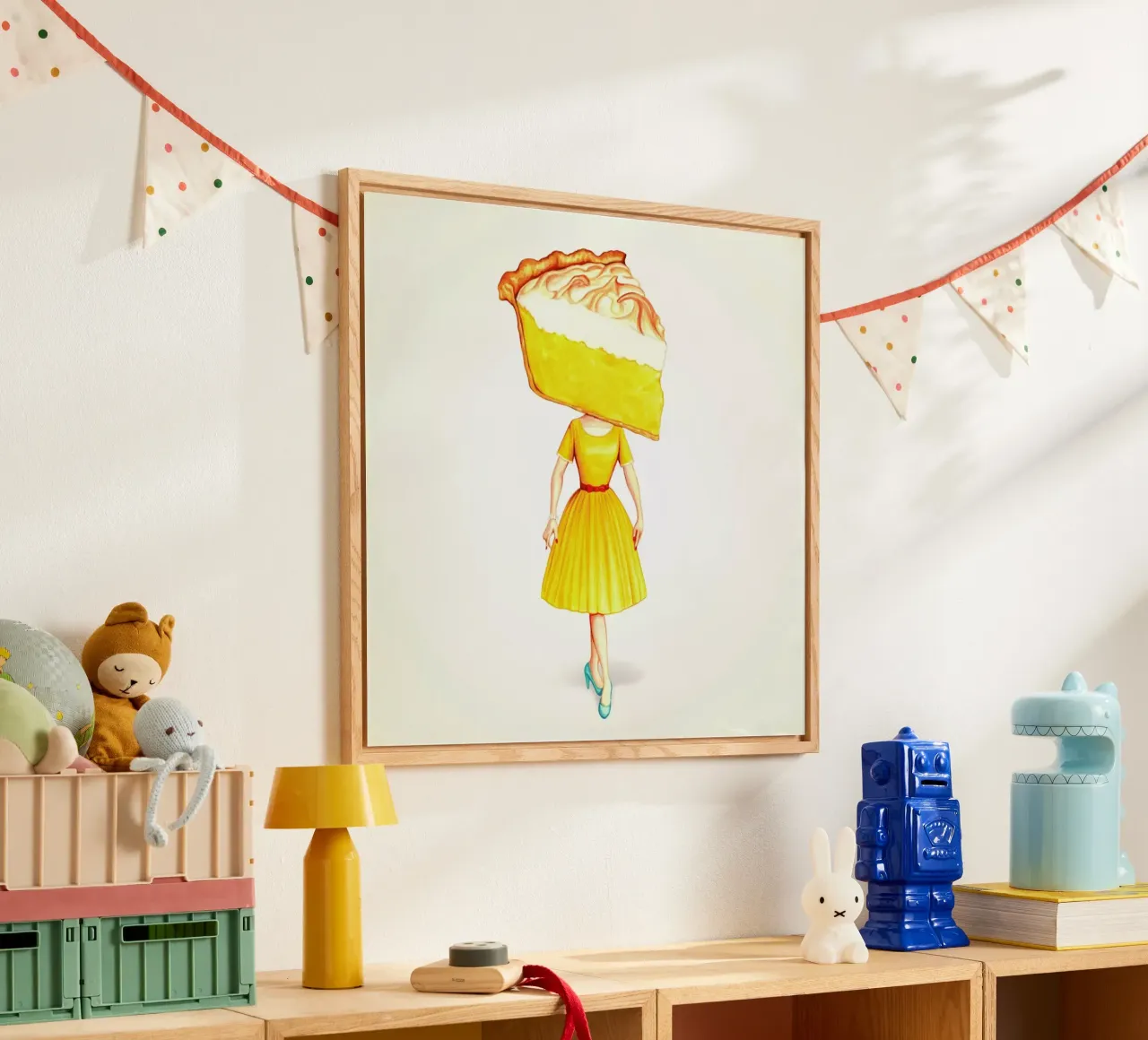 Cake Heads Lemon plexiglass da Kelly Gilleran