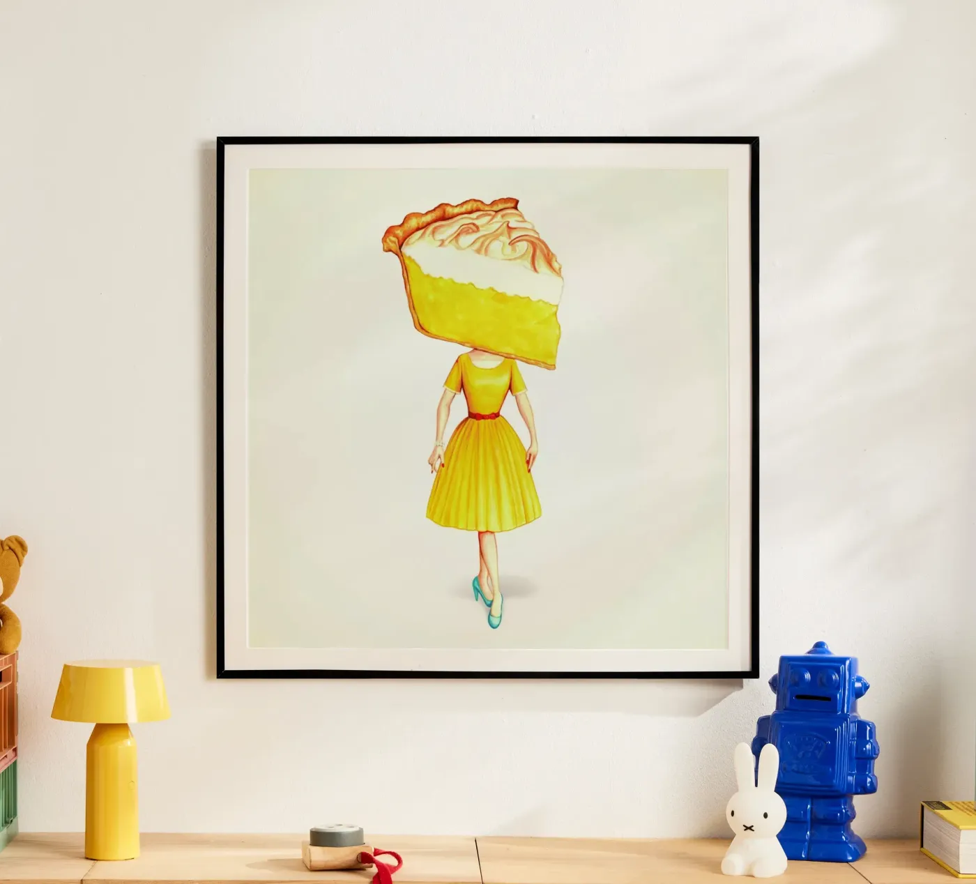 Cake Heads Lemon poster da Kelly Gilleran