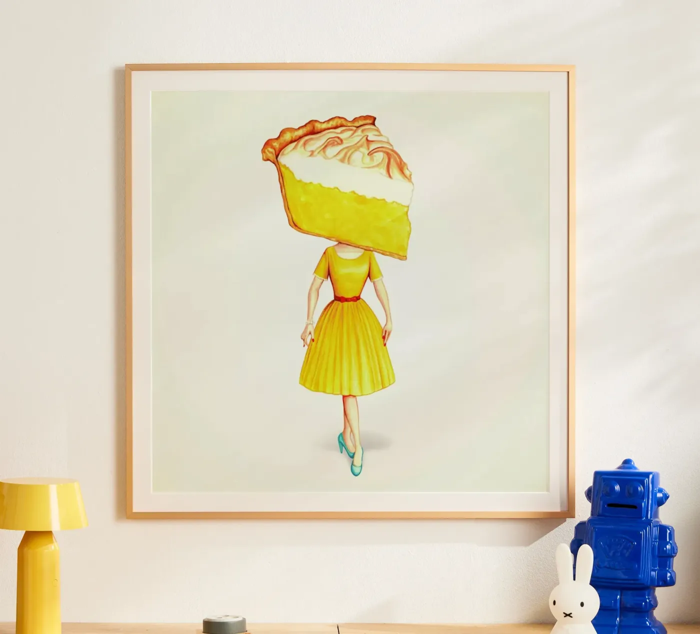 Cake Heads Lemon poster da Kelly Gilleran