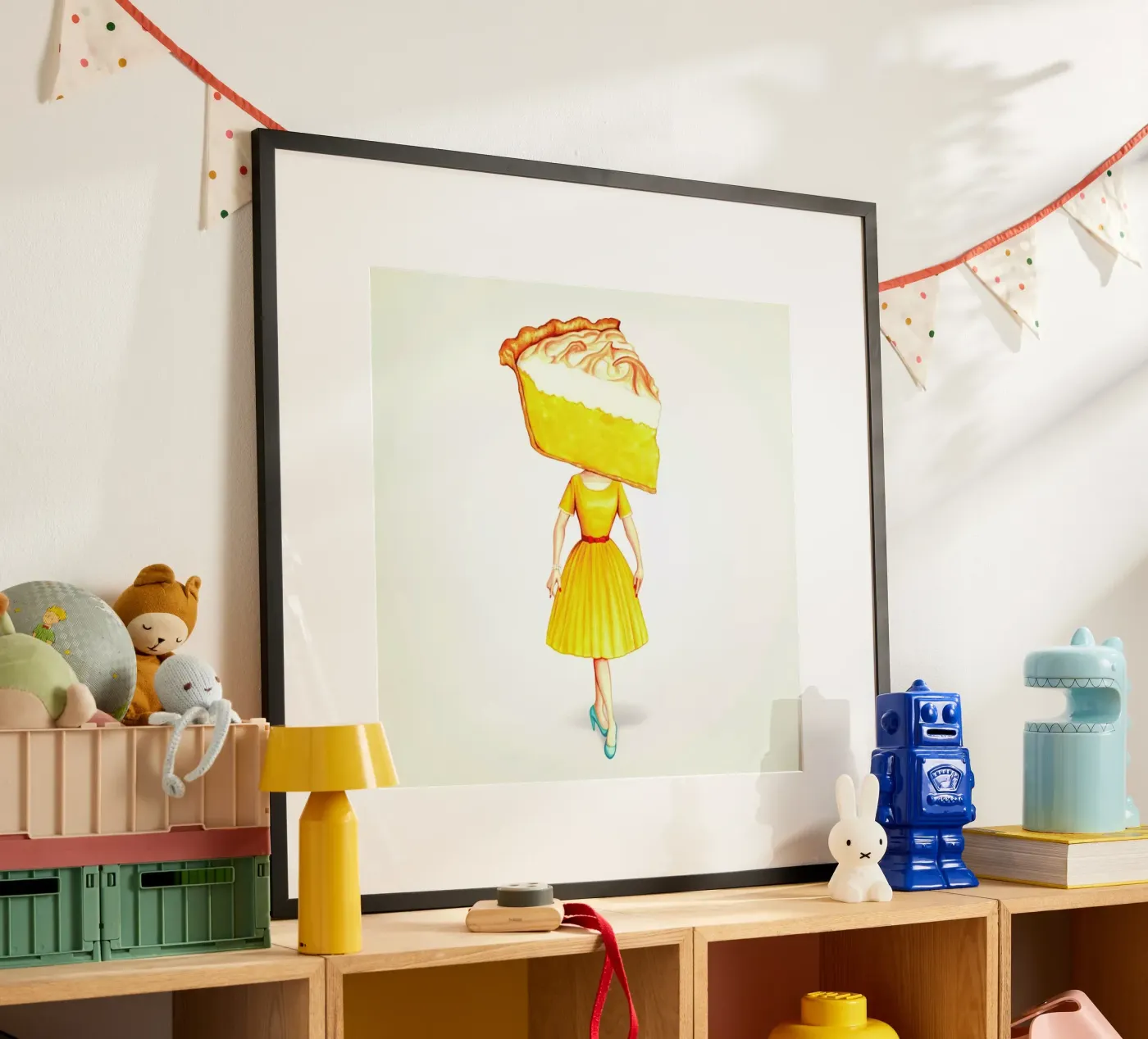 Cake Heads Lemon poster da Kelly Gilleran