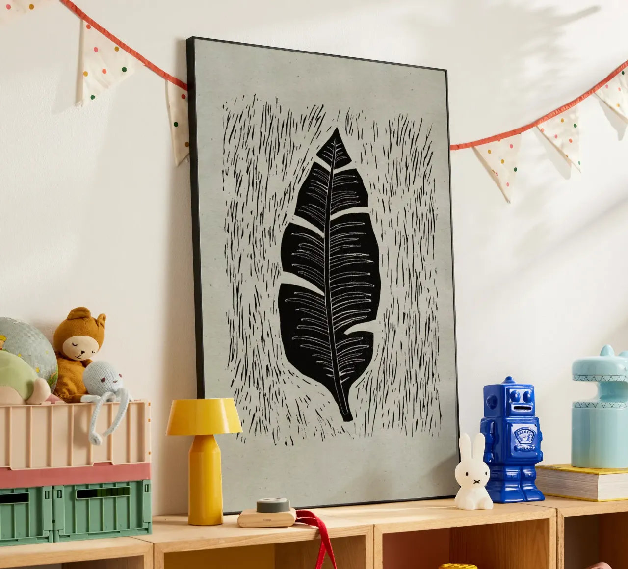 Palma Midnightgrey alluminio dibond da Elena Veronese