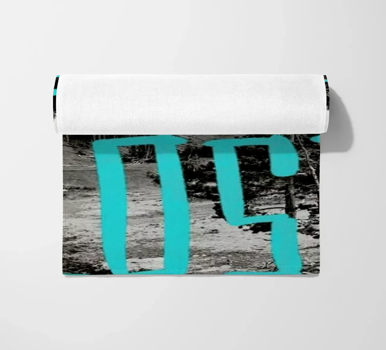 Get Lost - Teal telo mare da Leah Flores
