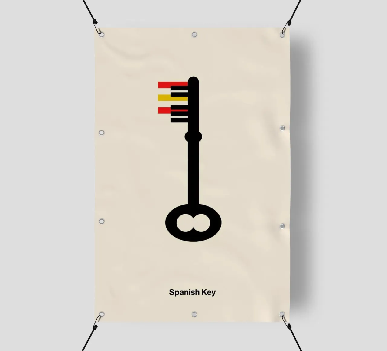 Spanish Key telo in pvc da Viktor Hertz