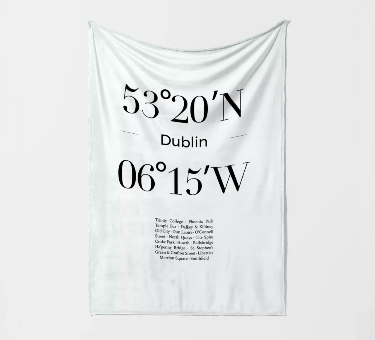 Dublin Fleecedecke von Studio One